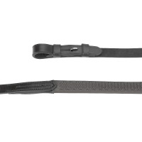 Riendas de goma suave 54" Shires Velociti Gara Negro