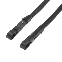 Riendas de goma suave 54" Shires Velociti Gara Negro