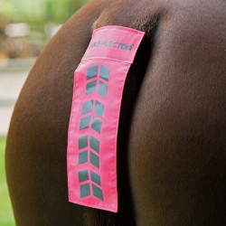 Correa de cola Shires Equi-Flector® Rosa