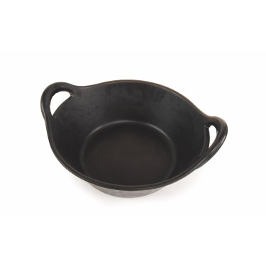 Cubo de alimentación de caucho Shires Ezi-Kit Negro