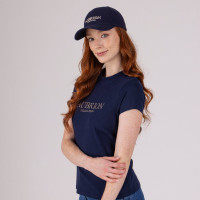 Camiseta Ecuestre Shires Aubrion Medianoche Azul