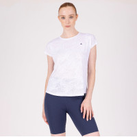 Camiseta técnica React Shires Aubrion Blanco