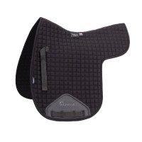 Manta de silla de algodón Deluxe Shires Arma Negro