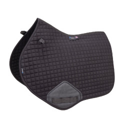 Manta de salto de algodón Deluxe Shires Arma Negro