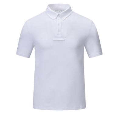 Polo de competición de manga corta Euro-Star Marlon para hombre Blanco Polo de competición de manga corta Euro-Star Marlon para hombre Blanco