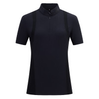 Polo de competición de manga corta Euro-Star Milou para mujer Negro