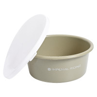 Cubo comedero con tapa 6L Imperial Riding Basic Oliva clara Verde