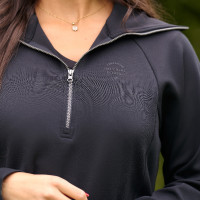 Jersey Imperial Riding Katy para mujer Negro