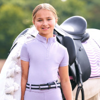 Camiseta de manga corta Imperial Riding Jamy summer para niño/a Glicina Violeta