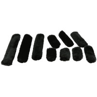 Set forro cabezada Equi-Theme Teddy Negro