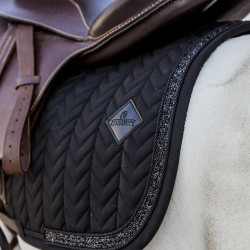 Manta de doma Kentucky Glitter Stone Negro Manta de doma Kentucky Glitter Stone Negro