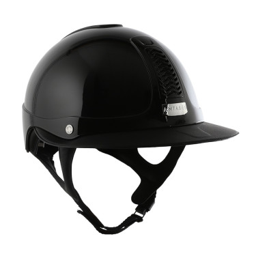 Casco Antares Precision Premium visera Eclipse Negro / negro / cromo / negro