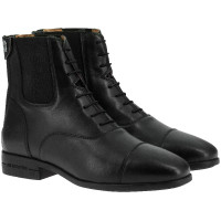 Riding World Botines EK-Daily Cordones/Cremallera Negro