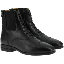 Riding World Botines EK-Daily Cordones/Cremallera Negro