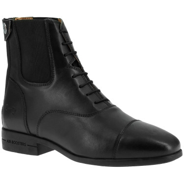 Riding World Botines EK-Daily Cordones/Cremallera Negro