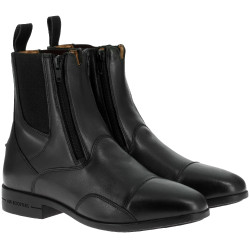 Equithème Botines de cuero EK-Duozip Negro Equithème Botines de cuero EK-Duozip Negro