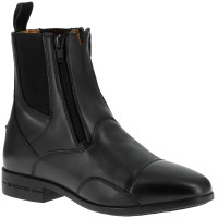Equithème Botines de cuero EK-Duozip Negro