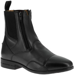 Equithème Botines de cuero EK-Duozip Negro Equithème Botines de cuero EK-Duozip Negro