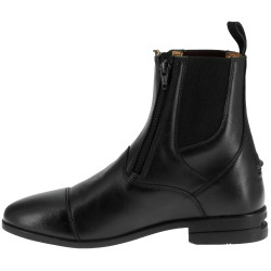 Equithème Botines de cuero EK-Duozip Negro Equithème Botines de cuero EK-Duozip Negro