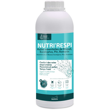 Suplemento respiratorio para caballos Nutri'Rési Ravene