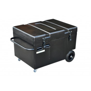Baúl de transporte con ruedas La Gée Negro