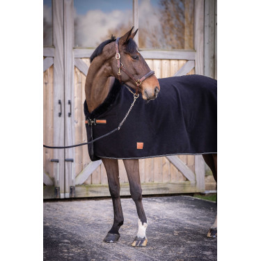 Couverture Polaire Diagonal PADDOCK Negro