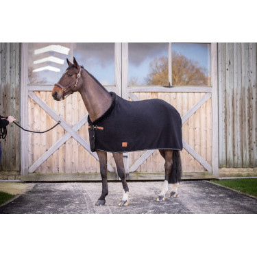 Couverture Polaire Diagonal PADDOCK Negro