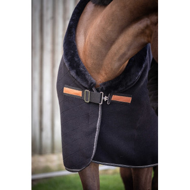 Couverture Polaire Diagonal PADDOCK Negro
