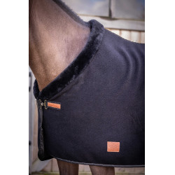 Couverture Polaire Diagonal PADDOCK Negro