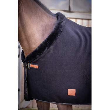 Couverture Polaire Diagonal PADDOCK Negro