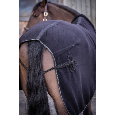 Couverture Polaire Diagonal PADDOCK Negro