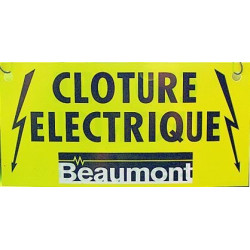 Placa de señalización para cercados Beaumont Placa de señalización para cercados Beaumont