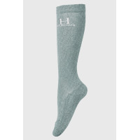 Calcetines con purpurina Harcour Happy, paquete de 2 Verdete