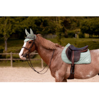 K by Equithème Riendas de cuero y goma K-Touch Castaño Marr&amp;amp;amp;oacute;n