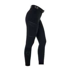 Pantalón slim fit de mujer de tiro alto Equestro Ridertechnology full grip