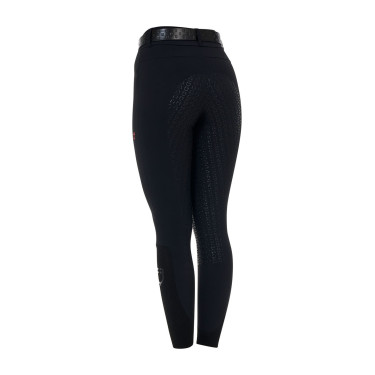 Pantalón slim fit de mujer de tiro alto Equestro Ridertechnology full grip