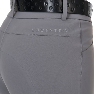 Pantalón slim fit mujer de talle alto Equestro Ridertechnology costuras termoselladas Pantalón slim fit mujer de talle alto Equestro Ridertechnology costuras termoselladas