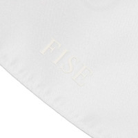 Plastrón de concurso con logotipo bordado Equestro X Fise Blanco