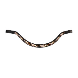 Frontalera con strass modelo Spirit Negro / dorado