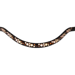 Frontalera con strass modelo Spirit Negro / dorado