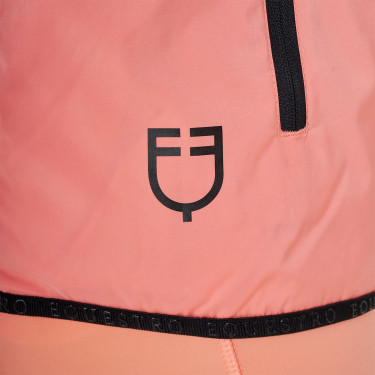 Chaleco sin mangas para mujer línea Foldable Flor del desierto Rosa