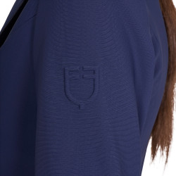 Chaqueta de concurso para mujer con cremallera y botones Americana marina Azul marino
