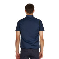 Chaleco de hombre línea Foldable Americana marina Azul marino