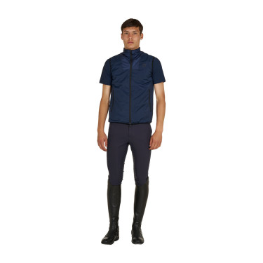 Chaleco de hombre línea Foldable Americana marina Azul marino