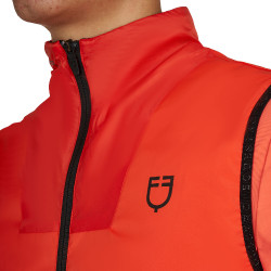 Chaleco de hombre línea Foldable Tomate cereza Rojo