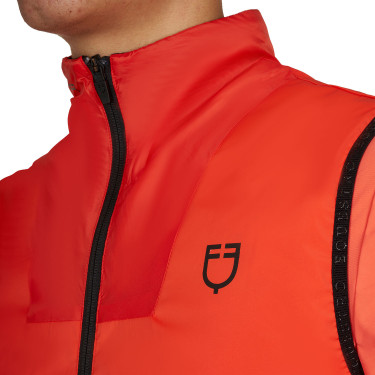 Chaleco de hombre línea Foldable Tomate cereza Rojo