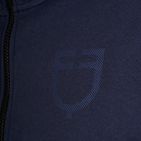Sudadera de hombre con capucha ajustable y cremallera Americana marina Azul marino