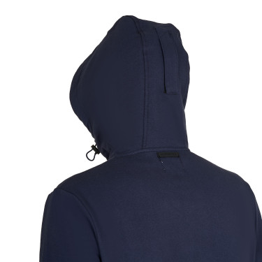 Sudadera de hombre con capucha ajustable y cremallera Americana marina Azul marino