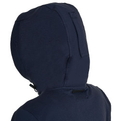 Sudadera de mujer con capucha ajustable y cremallera Americana marina Azul marino