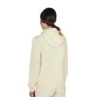 Sudadera de mujer con capucha ajustable y cremallera Americana marina Azul marino